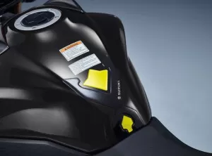 Suzuki Tankpad Black/Yellow GSX-R 125 / GSX-S 750