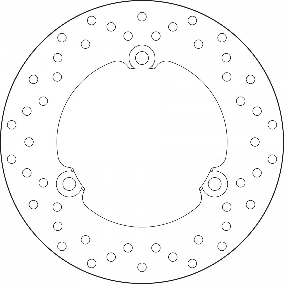 Brembo Brake Disc 68B407P2