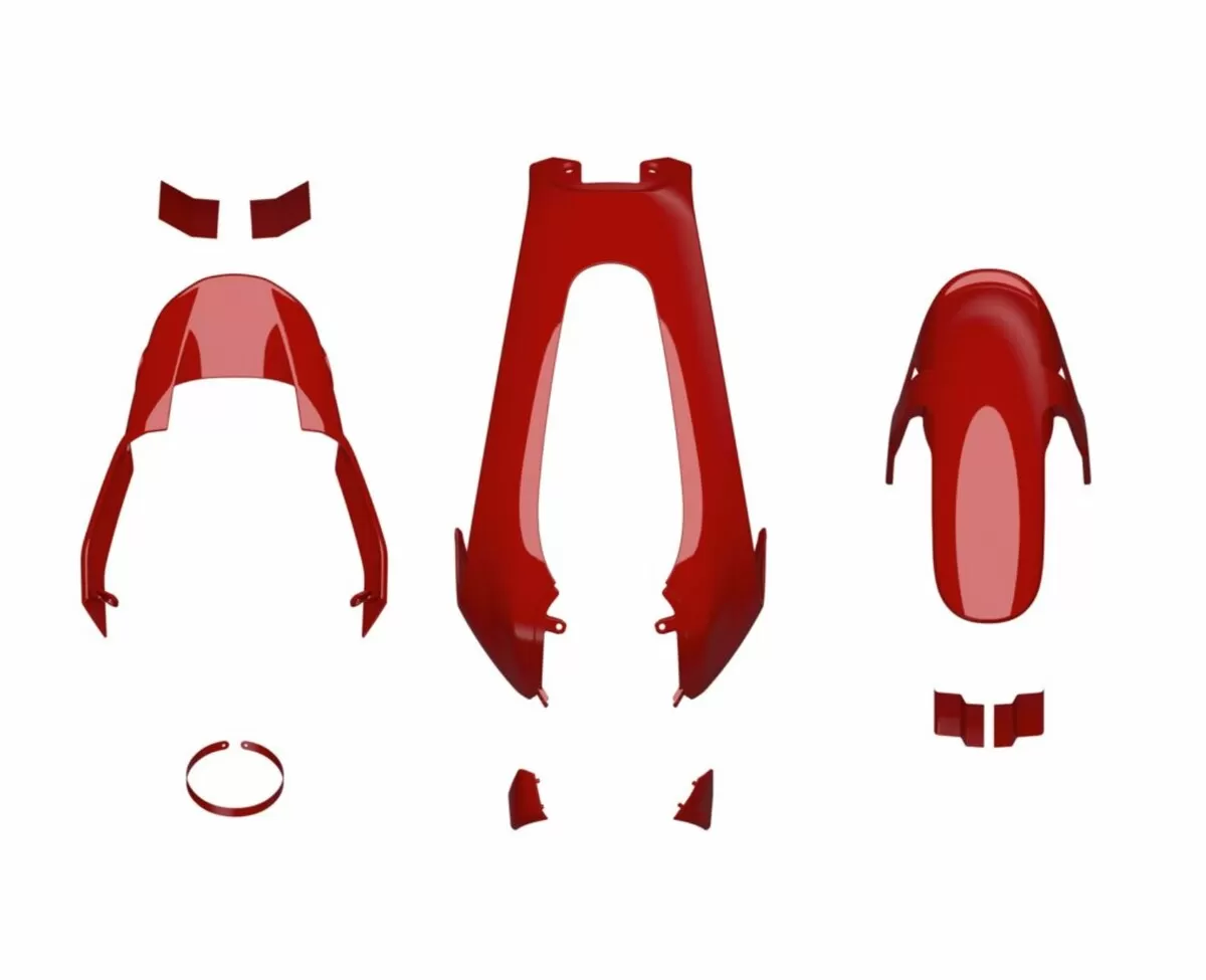 Painted Kits Velvet Red