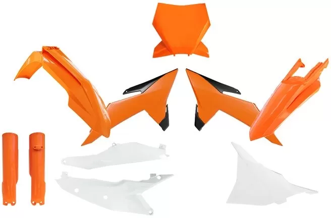 Rtech Plastic Kit 7 pcs KTM SX 125/250/300 2025