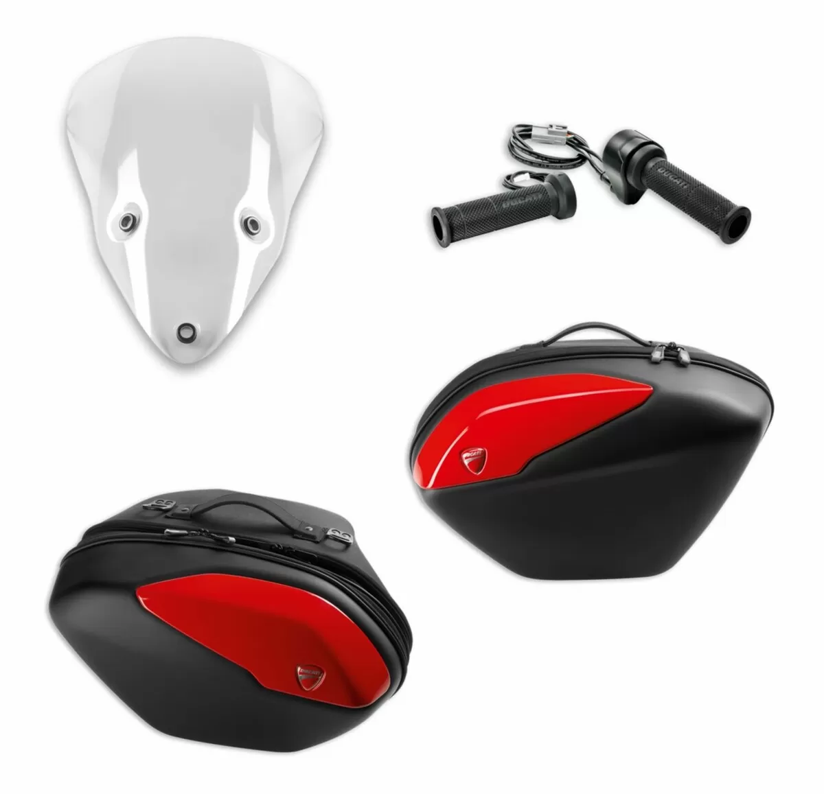 Ducati Touring Accessories Package Red SuperSport