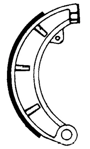 Ferodo FSB912 Brake Shoes 