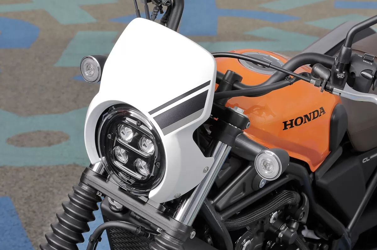 Honda Head Light Visor Stripe