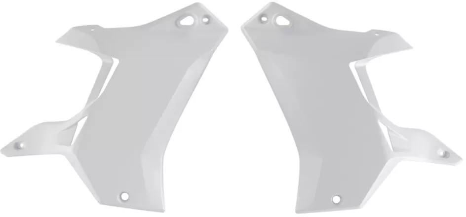 Rtech Radiator Scoops L/R White Yamaha T7 700