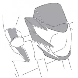 Suzuki Front Guard Set GSR 750 (11-16)