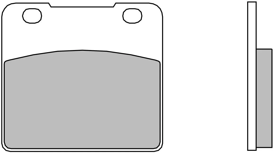 Brembo 07SU0607 Brake Pads Organic Genuine Street 