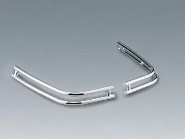 Honda Chrome Pannier Rail Set