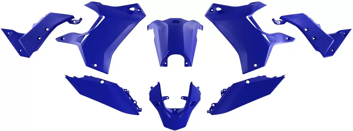 Rtech Plastic Kit w/o Front Fender Yamaha T7 700 YZ Blue