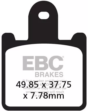 EBC GPFAX Sintered Race Brake Pads GPFAX417/4HH