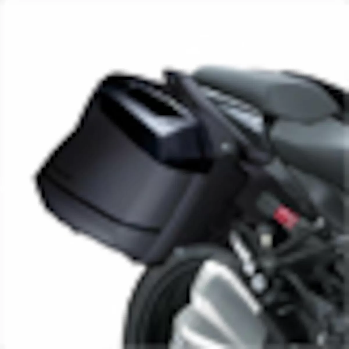 Kawasaki Pannier Deco Stripe Set Metallic Matte Graphene Steel Grey (68P)