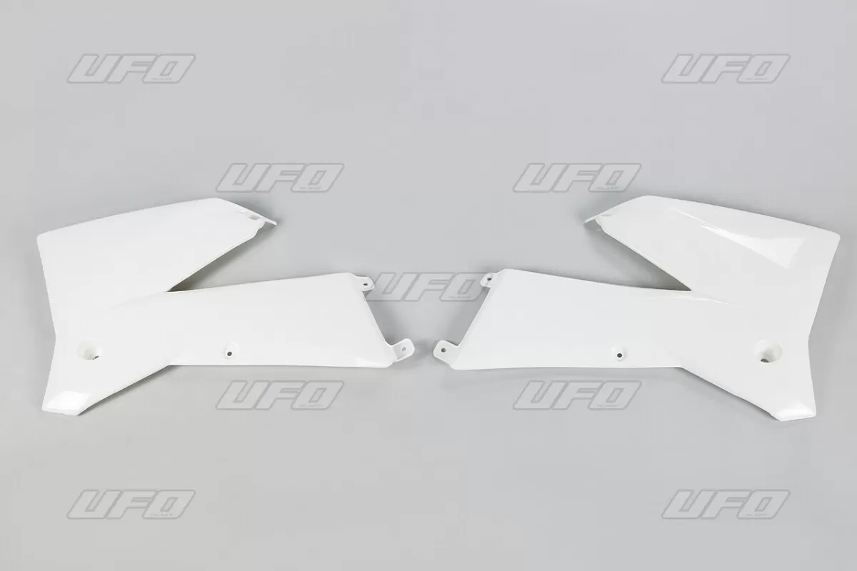 UFO Radiator Covers KTM EXC-F 05-07 White