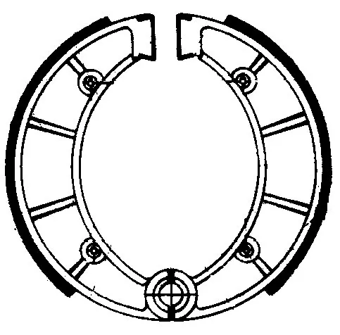 Ferodo FSB901 Brake Shoes 