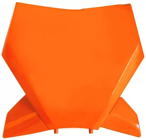 Rtech Front Number Plate K Orange SX 125-250-300 2023