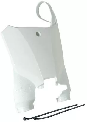 Rtech Factory Front Number Plate White CRF-R/CRF-RWE 450 21-24