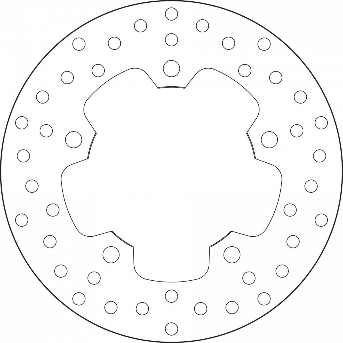 Brembo Brake Disc 68B407J8 220X5