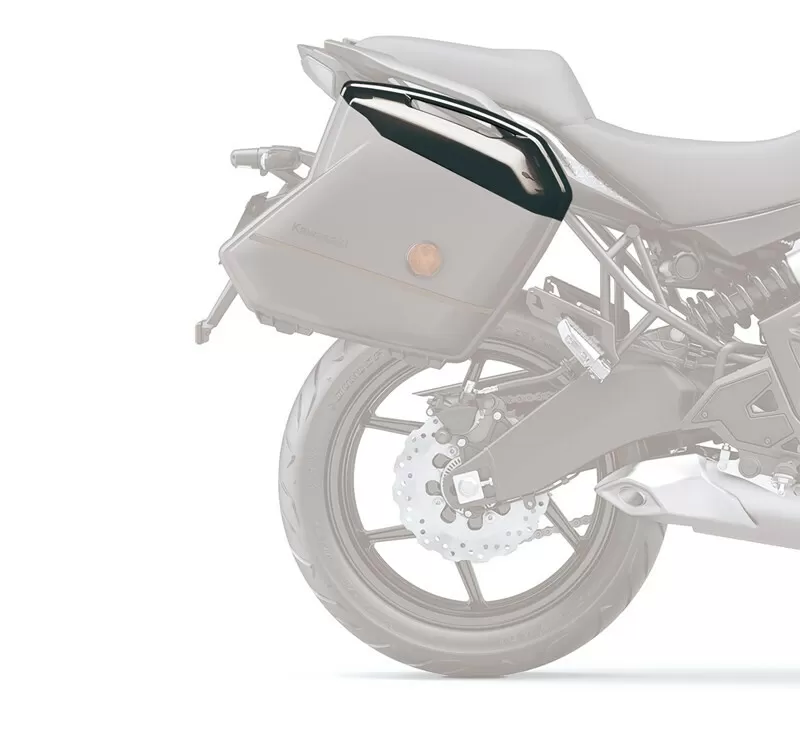 Kawasaki Side Case Panels (Metallic Flat Spark Black 739)