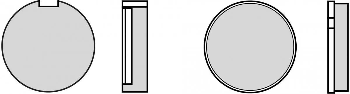 Brembo 07KS0321 Brake Pads Organic Genuine Street 