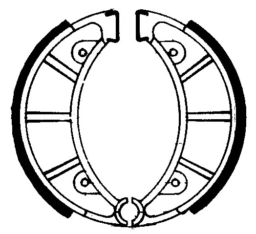 Ferodo FSB827 Brake Shoes 