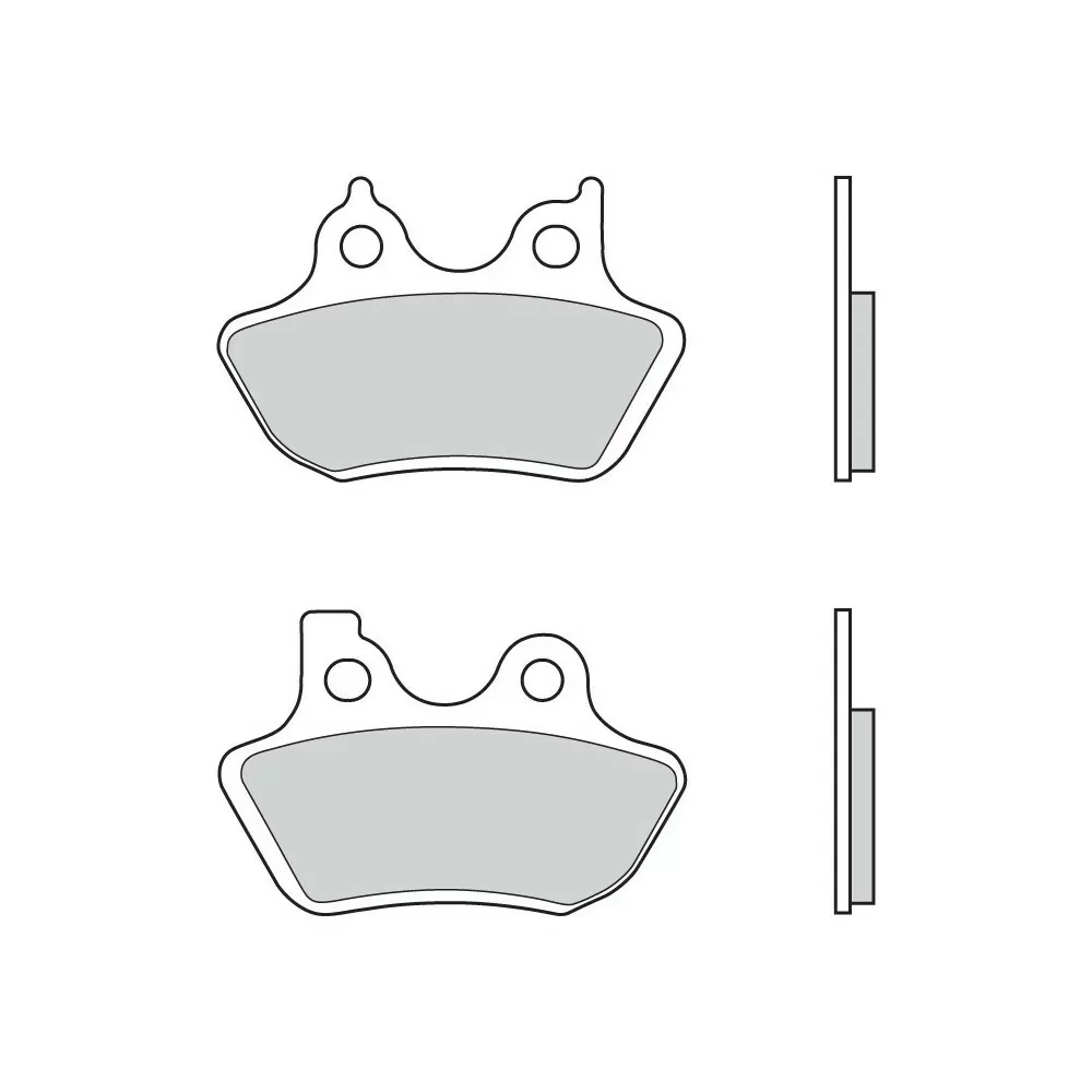Brembo 07GR94CC Brake Pads Organic 