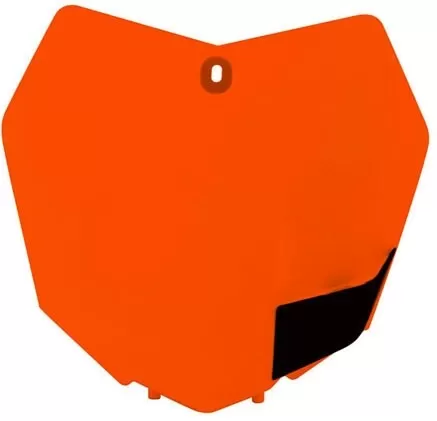 Rtech Front Number Plate KTM Orange