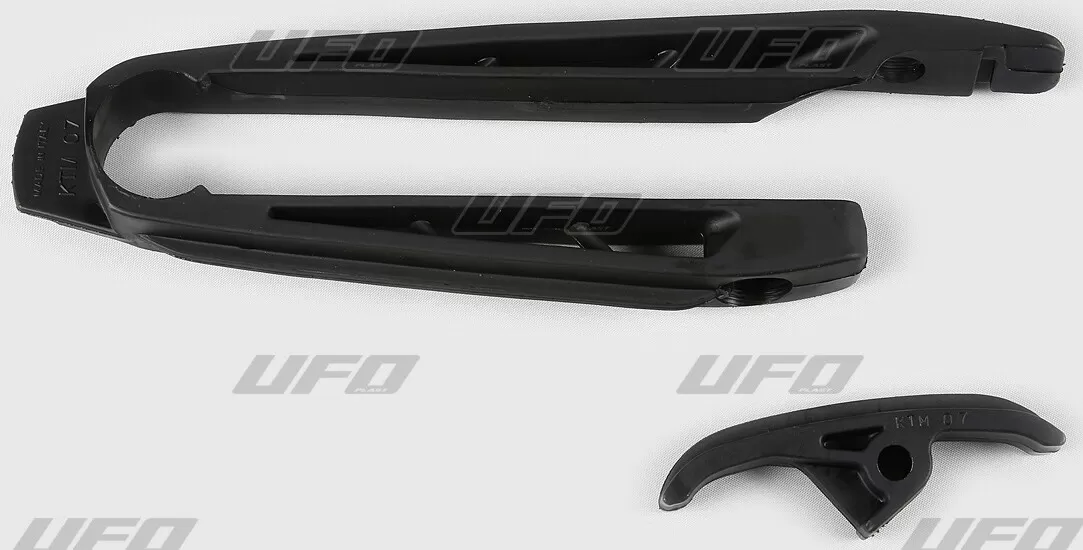 UFO Swingarm Chain Slider KTM Black KT03096#001