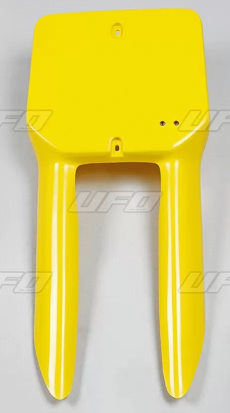 UFO Front Number Plate Suzuki RM80 89-00 Yellow
