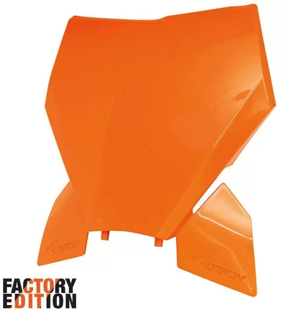 Rtech Factory Front Number Plate K Orange (OE) SX 125-250-300 '23