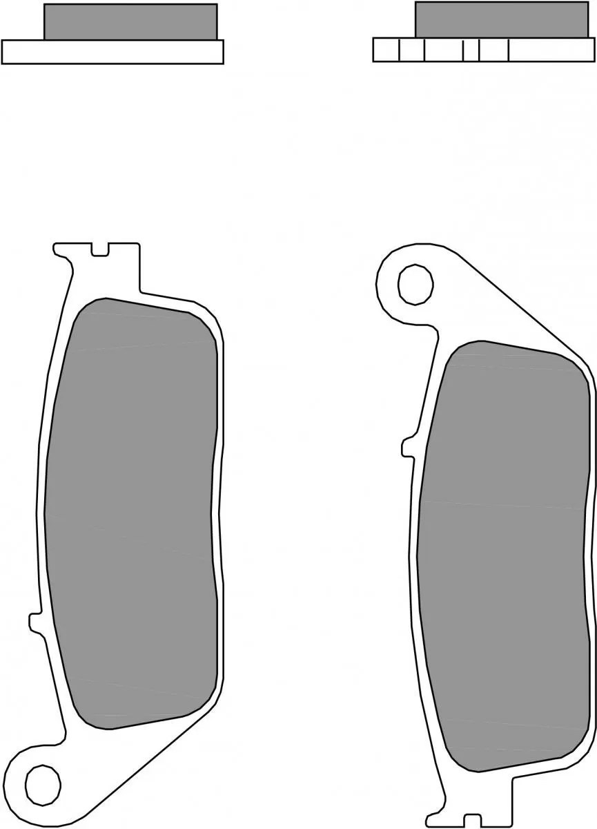 Brembo 07096CC Brake Pads Organic Scooter 