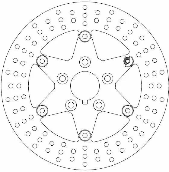 Ferodo FMD0211RPF Floating Brake Disc / Custom