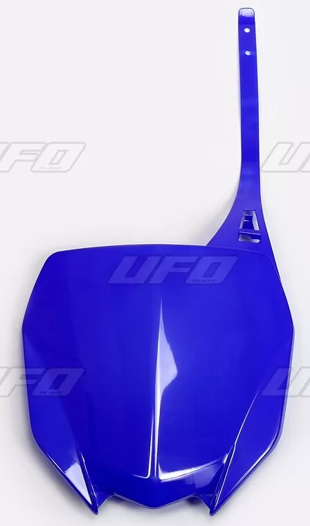 UFO Front Number Plate Yamaha Reflex Blue