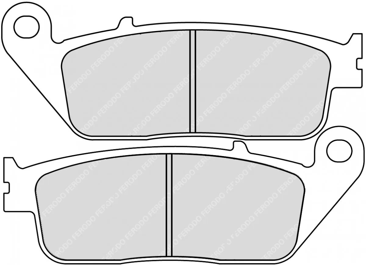 Ferodo FDB664EF Brake Pads Eco-Friction EF