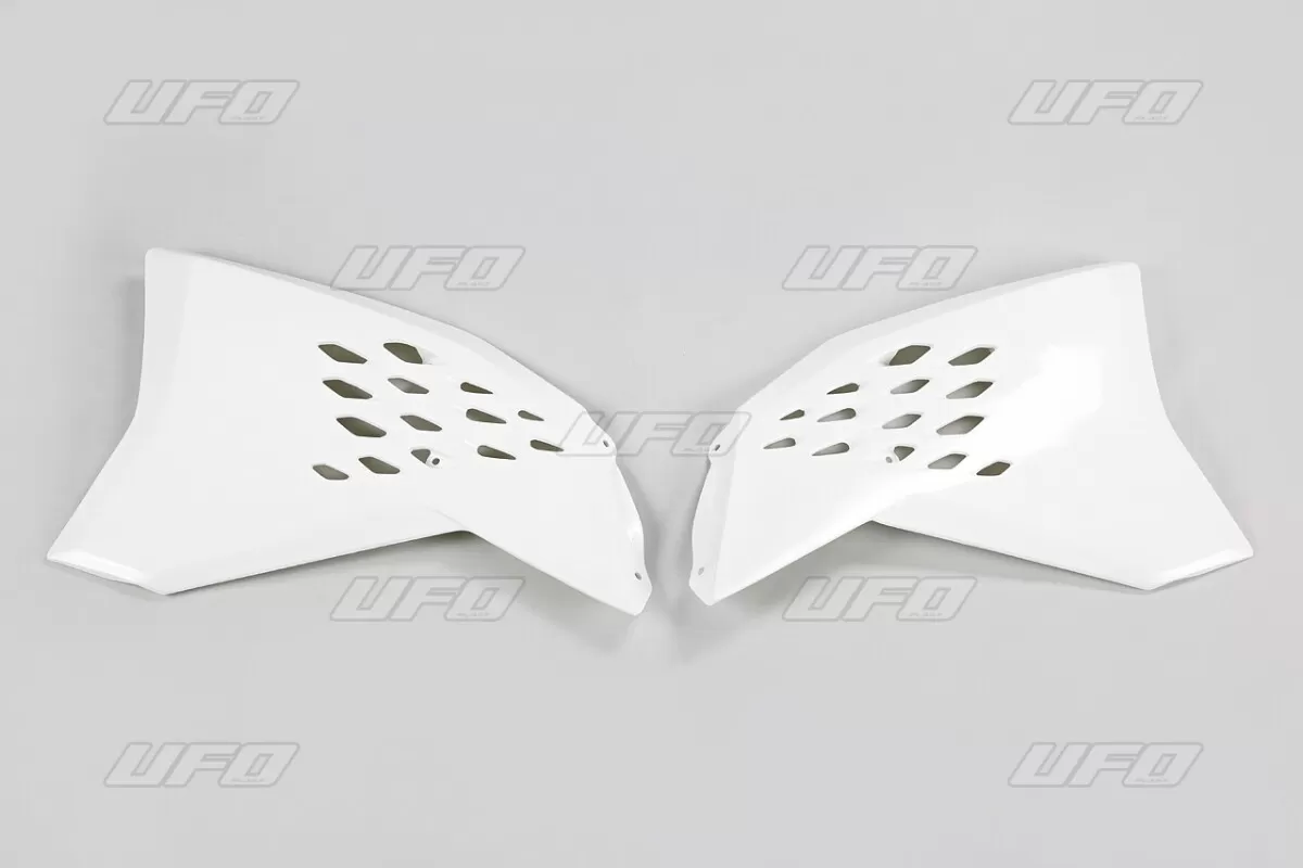 UFO Radiator Covers KTM EXC-F White