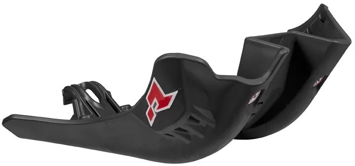 Rtech Plastic Engine Guards Black KTM SX 125
