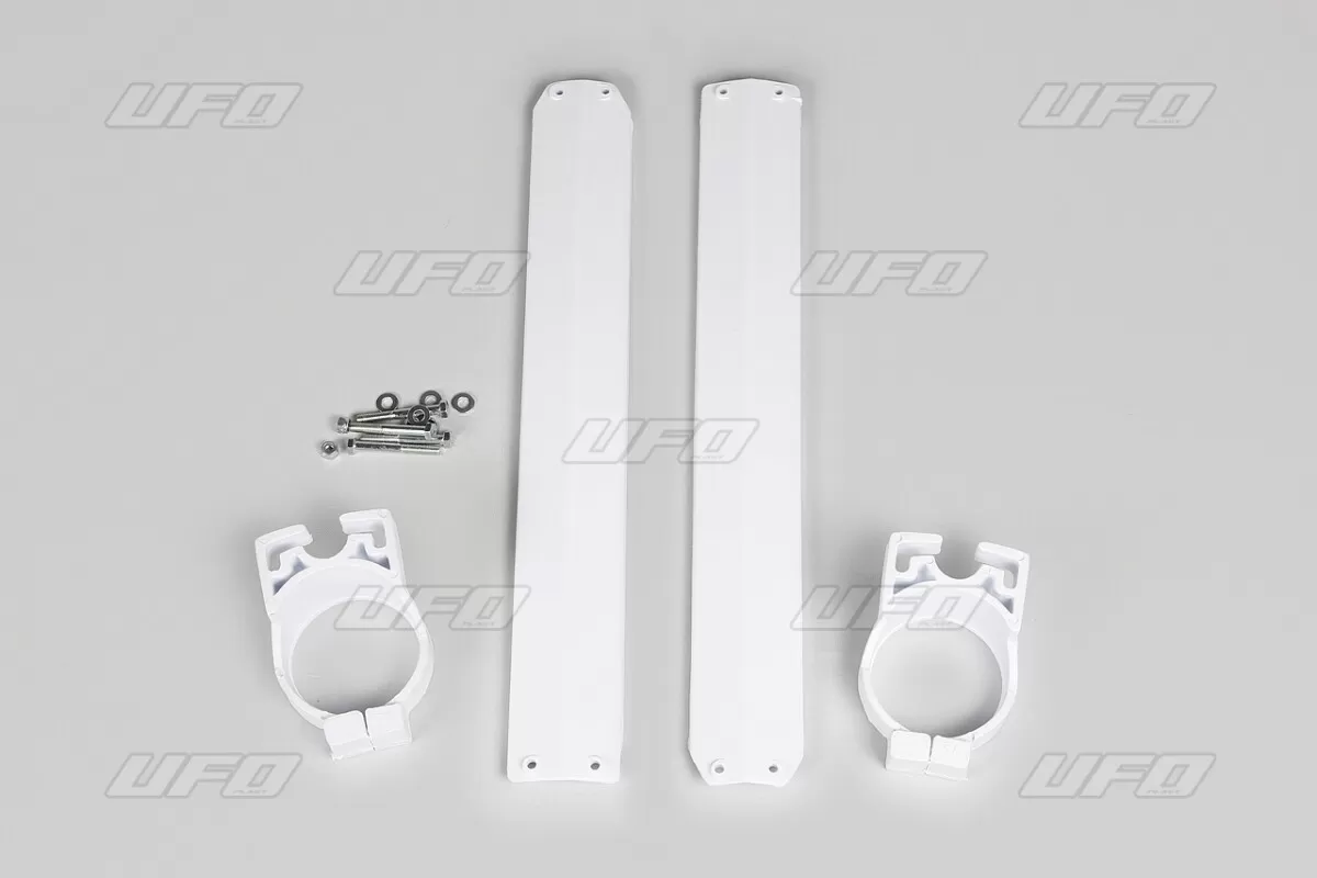 UFO Fork Slider Protectors YZ360 White