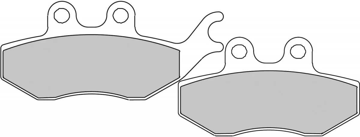 Ferodo FDB2147AG Brake Pads Argento AG