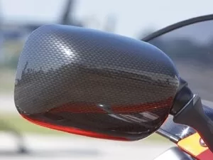 Suzuki Mirror Decoration Set Carbon Look. Hayabusa GSX 1300 R (08-17)
