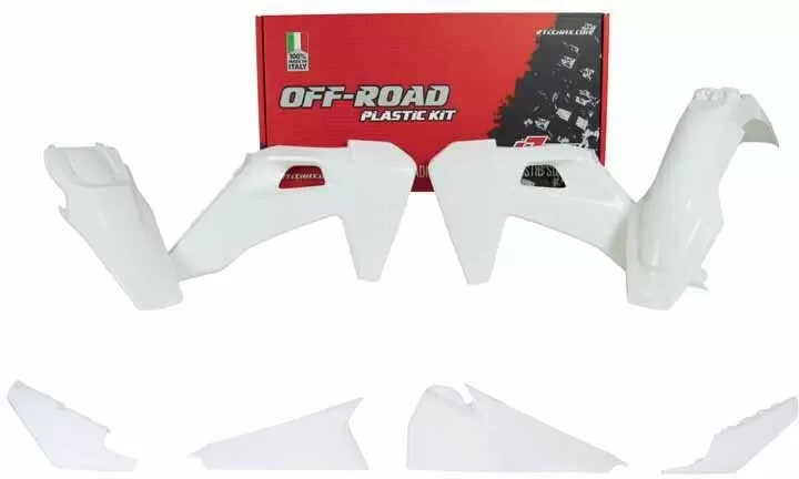 Rtech 5-Piece Plastic Kit White Husqvarna TE/FE 20-23