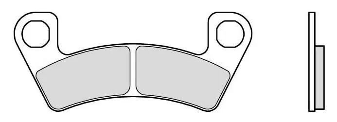 Brembo 07GR87SD Brake Pads Sinter Off Road 