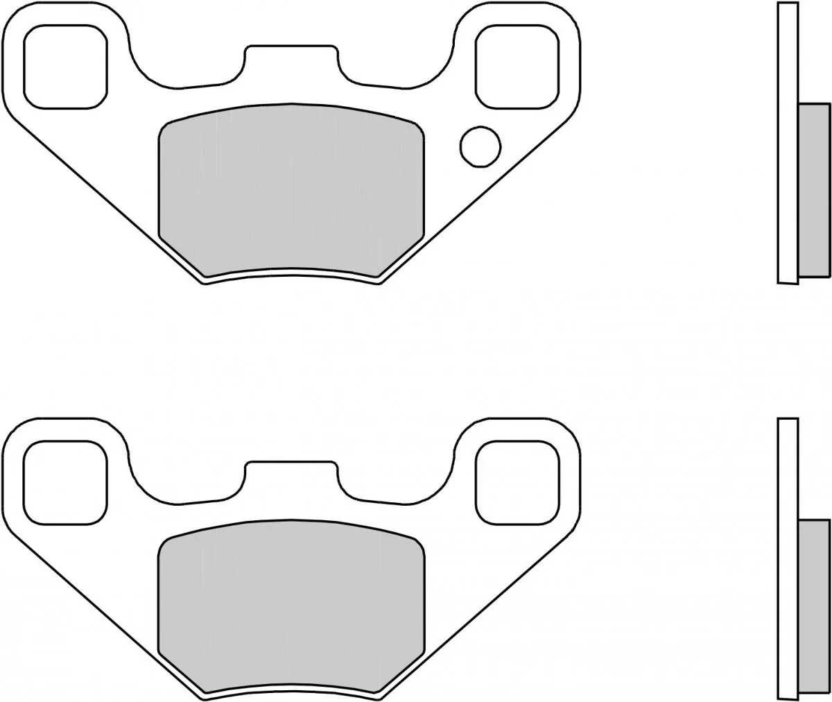 Brembo 07PO12SD Brake Pads Sinter Off Road 