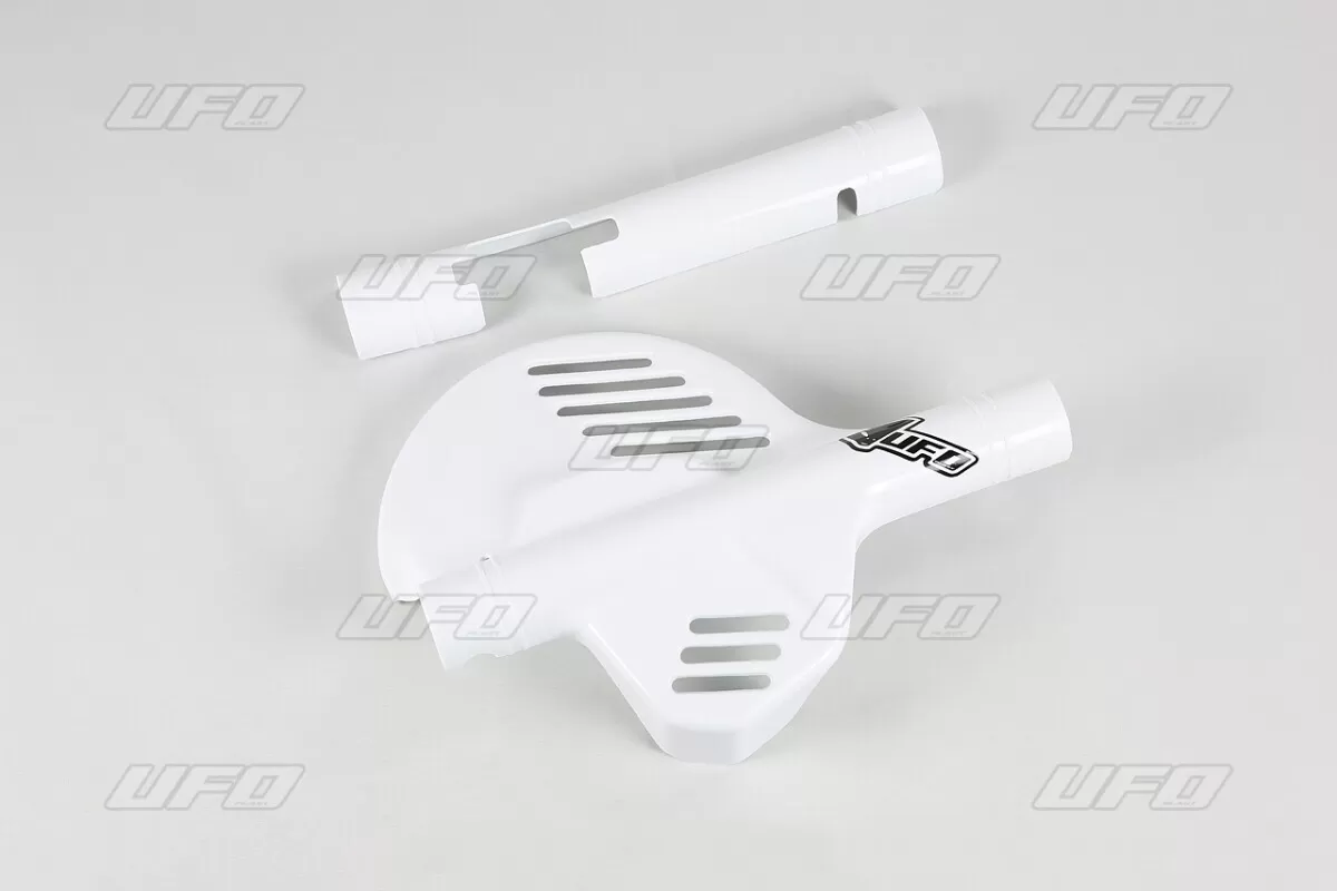 UFO Disc Protector Honda CR White