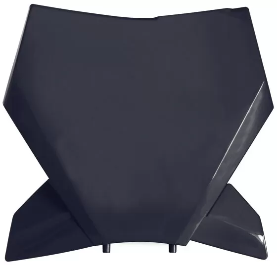 Rtech Front Number Plate Black SX 125-250-300 2023