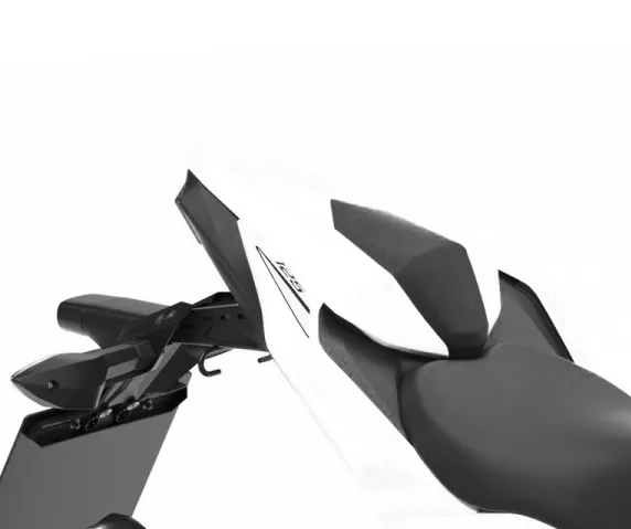 Kawasaki Buddy Seat Cover Pearl Flat Stardust White (40X)