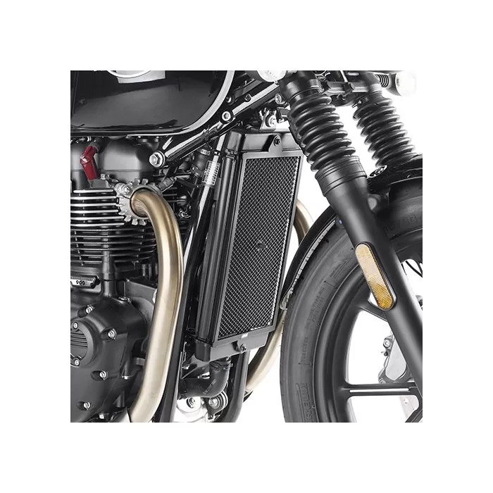 GIVI Stainless Steel Radiator Guard Black