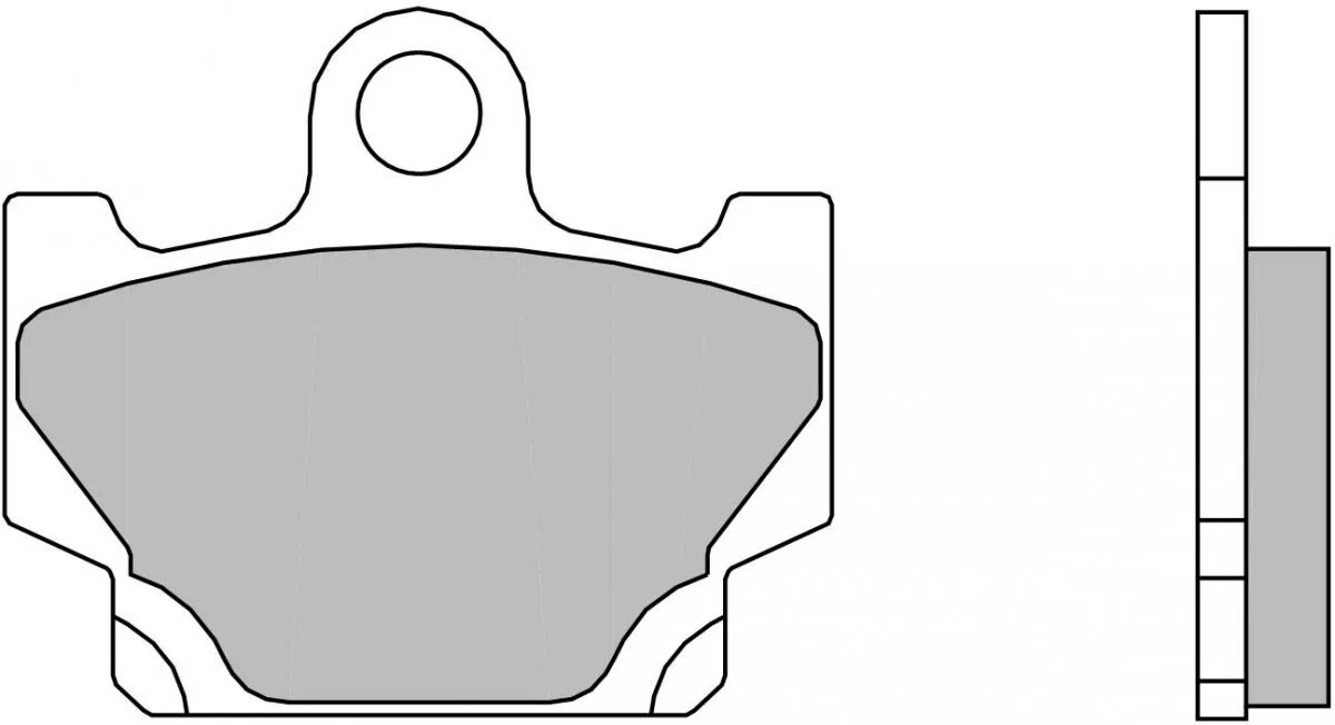 Brembo 07YA1011 Brake Pads Organic Genuine Street 