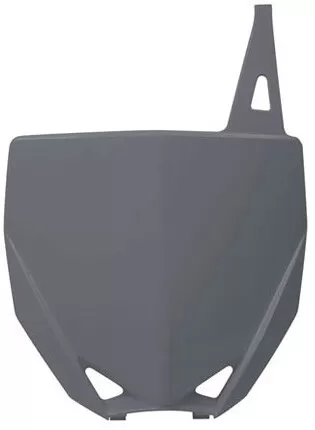 Rtech Front Number Plate Quantum Grey YZ 85
