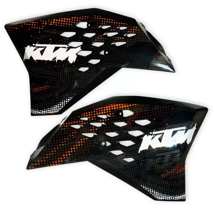 KTM Spoiler Kit Black EXC 09 7730805410030D