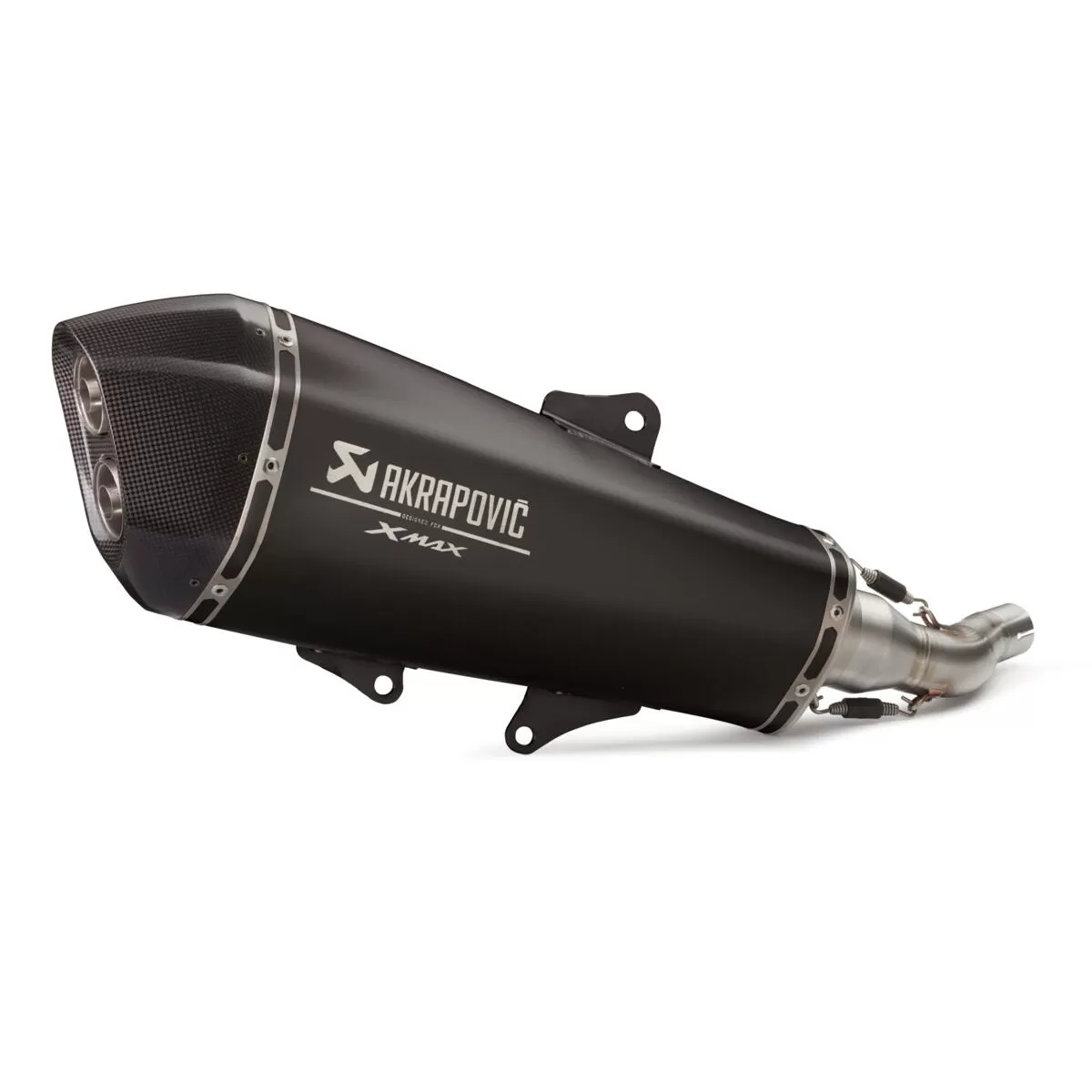 Akrapovic Slip-On Exhaust Muffler Black X-Max 400