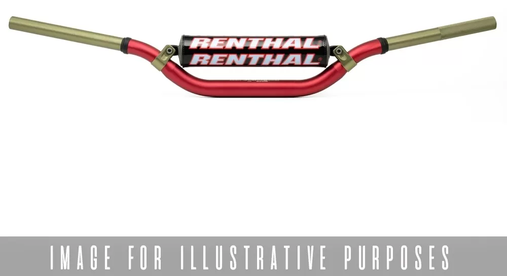 Renthal Twinwall Handlebar 922 RC High Red-Padded