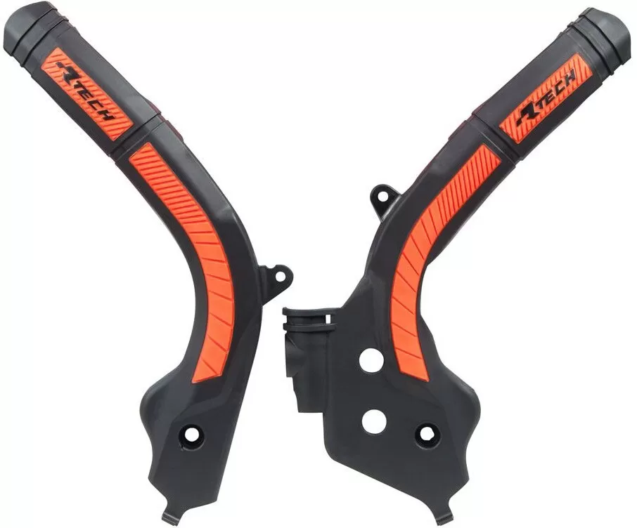 Rtech Plastic Frame Protector Black/Orange