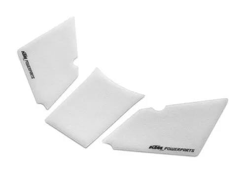 KTM Tank sticker set White RC 125/390 (15-)